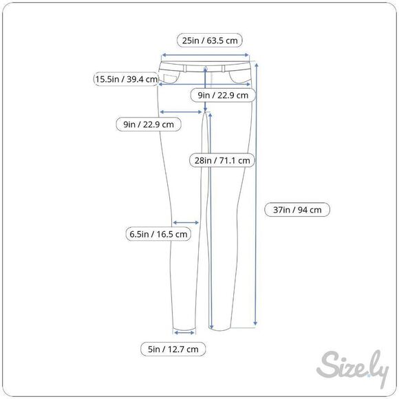 Madewell Women's 9" High Rise Skinny Jeans Size 24 Medium Wash Blue Denim 25x28 - Picture 2 of 11